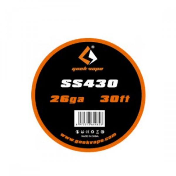 GeekVape Resistenza SS430 Standard Wire 26GA 30ft